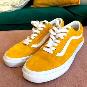 Old Skool Vans Mustard Yellow